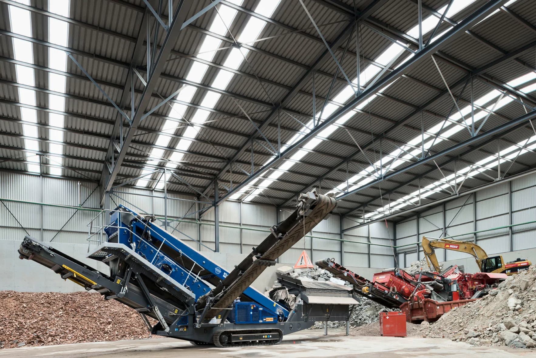 Halle für Materialaufbereitung Merz Gruppe, Gebenstorf