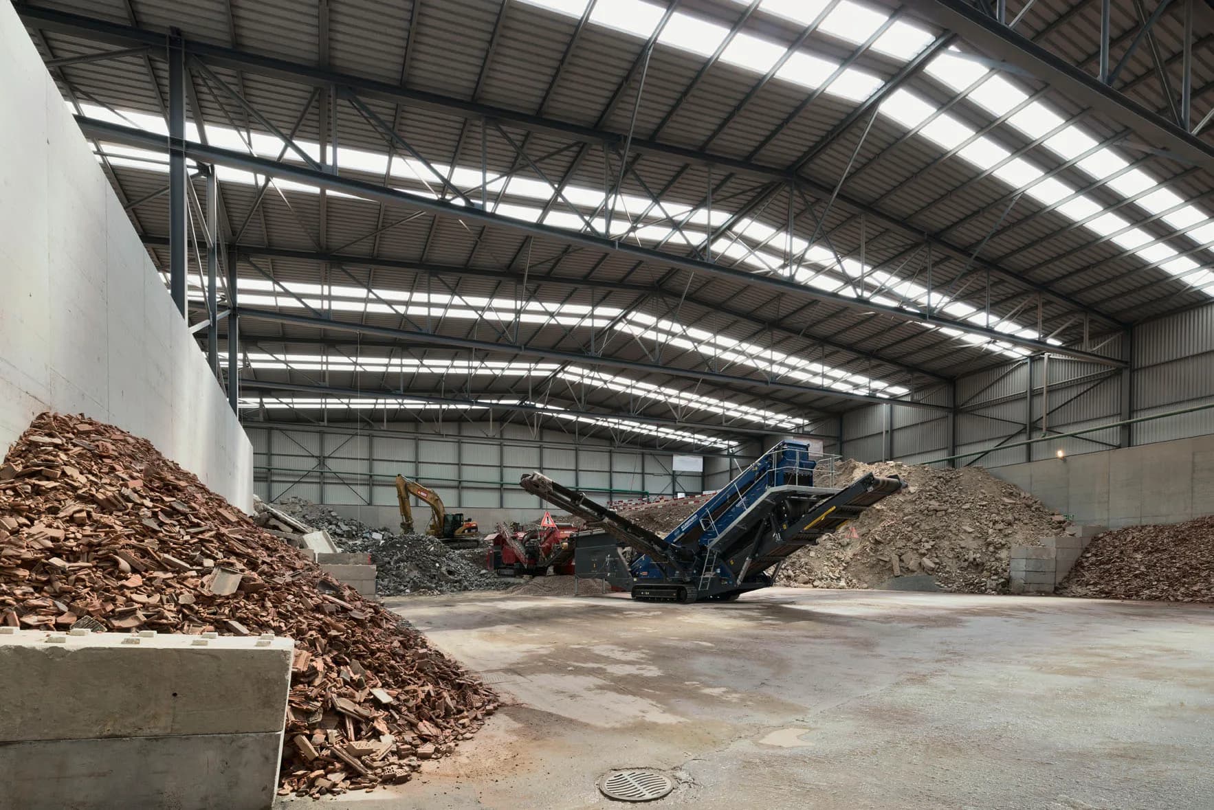 Halle für Materialaufbereitung Merz Gruppe, Gebenstorf